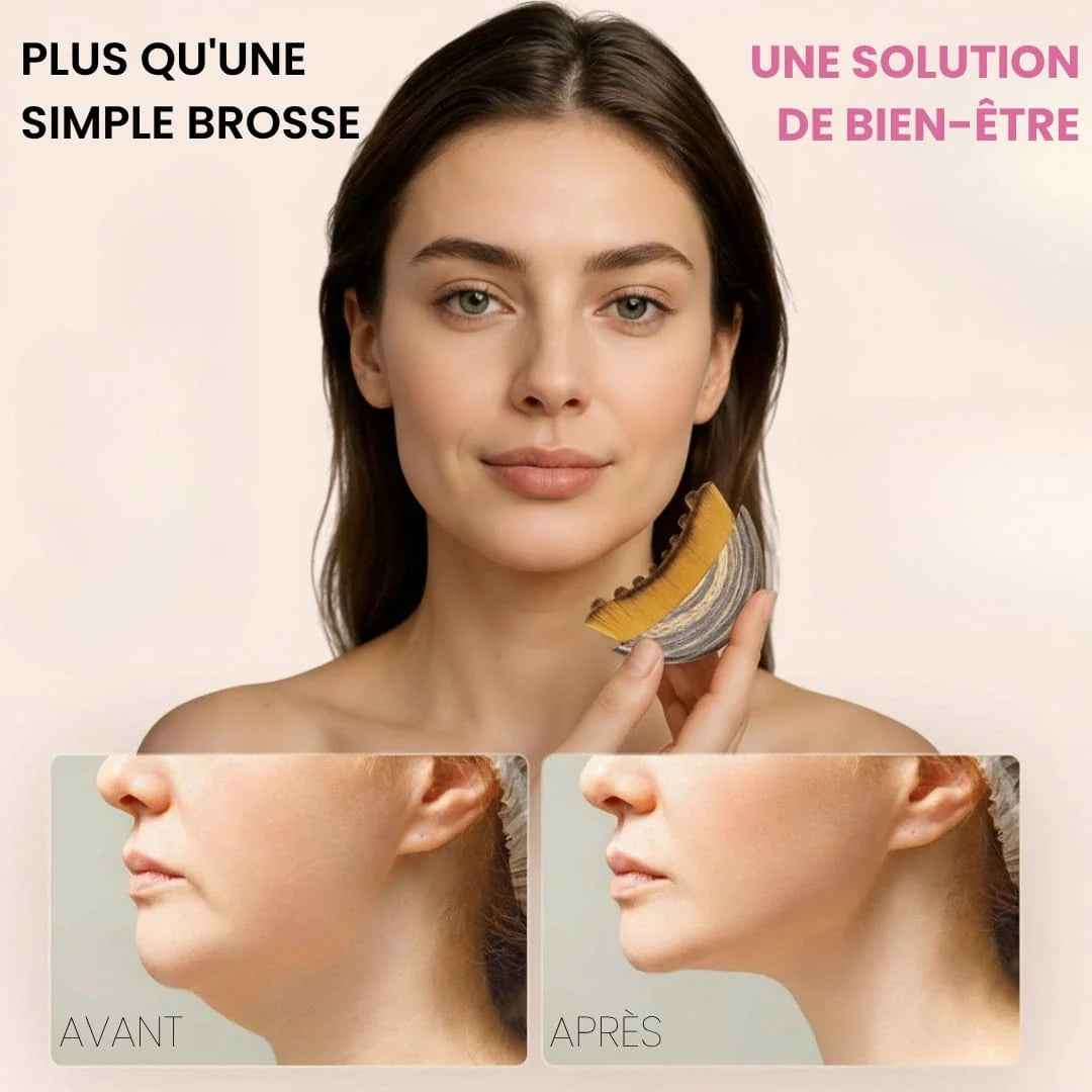 LunaSculpt™ - Brosse Lymphatique Visage